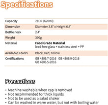 Load image into Gallery viewer, MJDFS Olive Oil Dispenser Bottle W/Auto Flip Cap, 21oz Cooking Oil Dispenser Leakproof, Kitchen True No Drip Oil and Vinegar Cruet Container with Non-Slip Handle, Cute Penguin Design