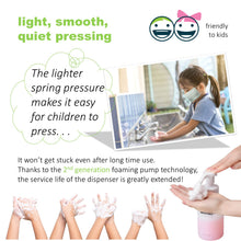 Load image into Gallery viewer, Mistifi foaming soap Dispenser Glass Pump Bottle 280ml (9.5 oz) FS204