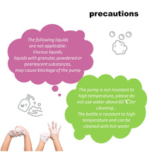 Load image into Gallery viewer, Mistifi foaming soap Dispenser Glass Pump Bottle 280ml (9.5 oz) FS202