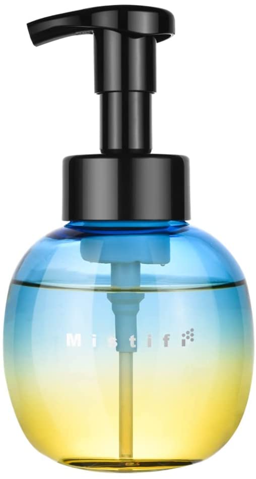 Mistifi foaming soap Dispenser Glass Pump Bottle 280ml (9.5 oz) FS204